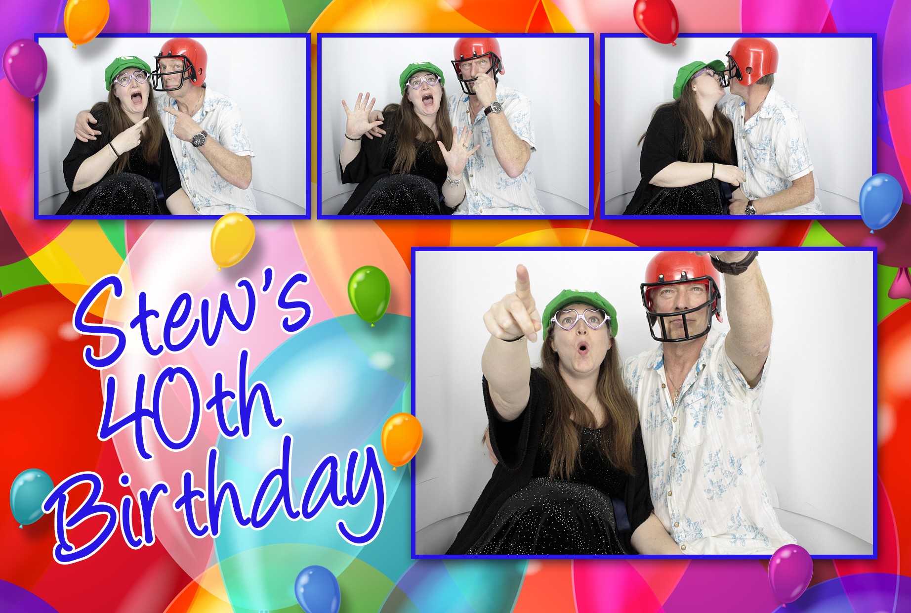 Stew's 40th Birthday | View more photos from the event at gallery.myphotoboothexperience.co.uk/u/MyPhotoBoothExperienceLtd/Stews-40th-Birthday